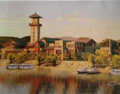 丹江口旅游港游客接待中心及半岛风情街